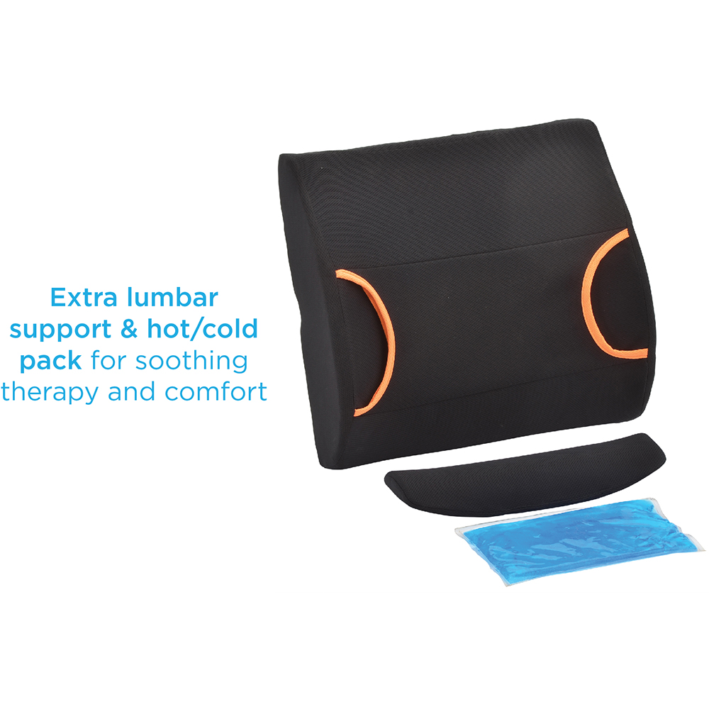 BACK CUSHION WITH HOT/COLD PK